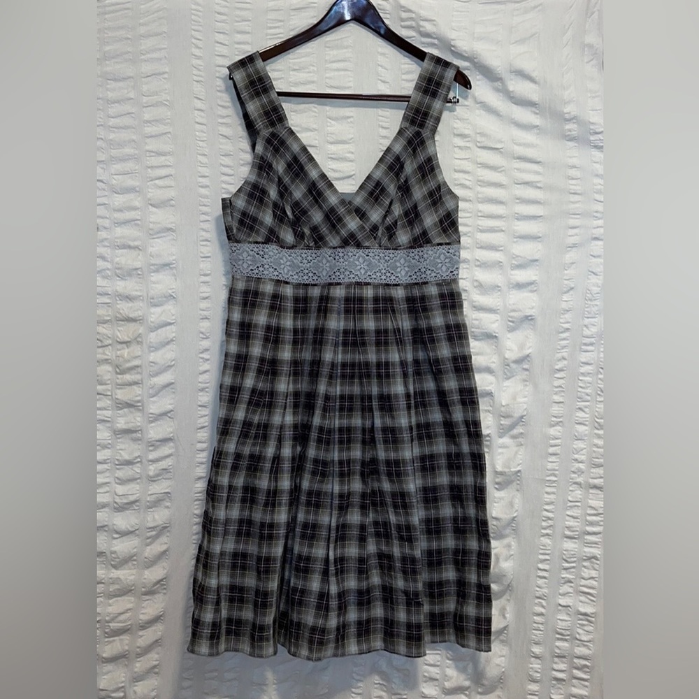 Sundance Plaid Sleeveless Sun Dress
